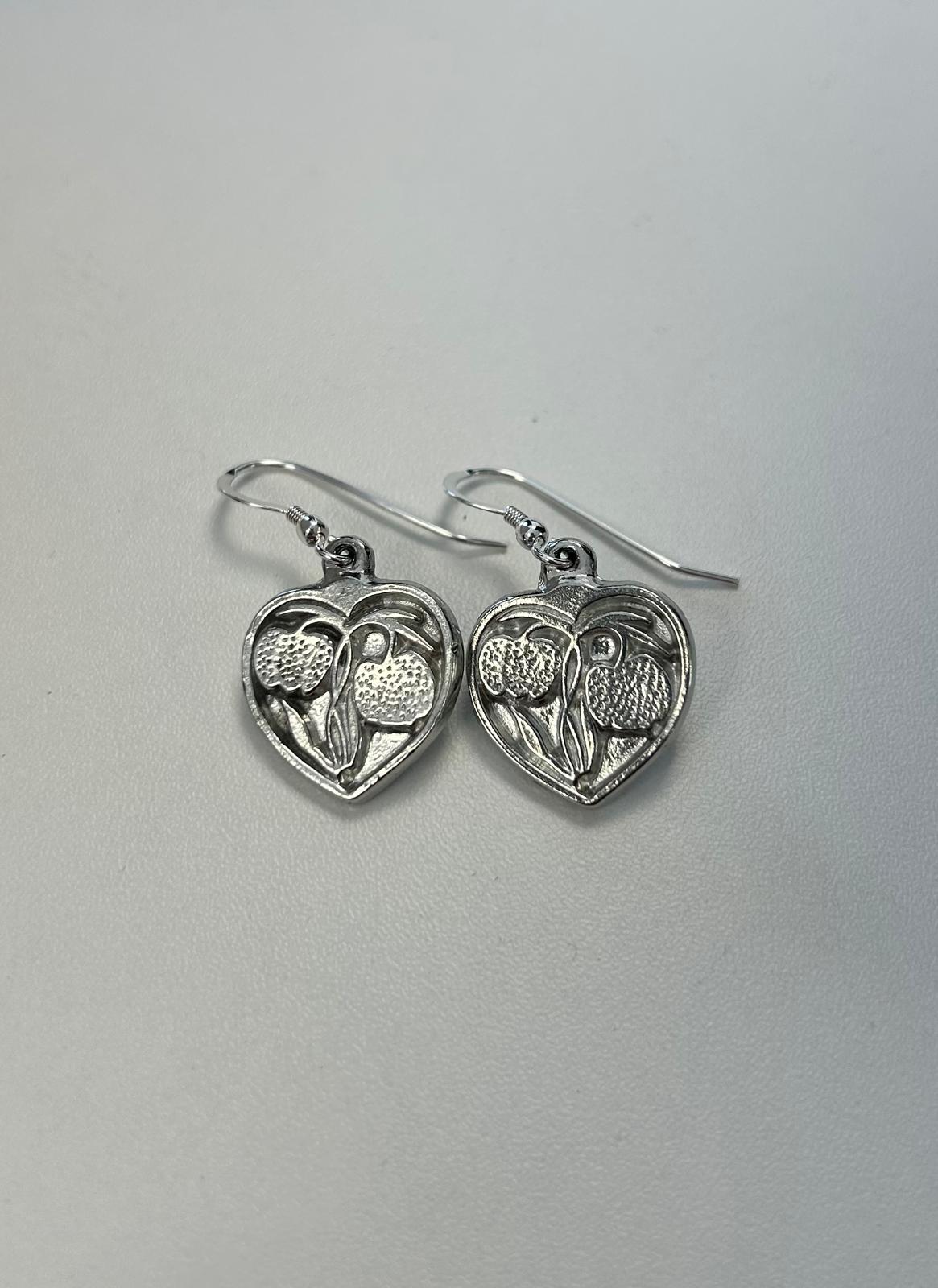 Fritillaria drop earrings